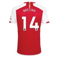 Arsenal Eddie Nketiah #14 Replica Home Shirt 2023-24 Short Sleeve